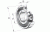 Подшипник SKF 6007 2RS (180107) 35*62*14мм