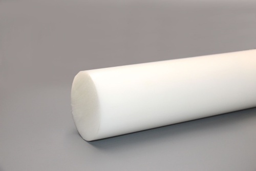 Полиацеталь стержень Ф 80 мм ПОМ-С (1000 мм, 7,8 кг) белый