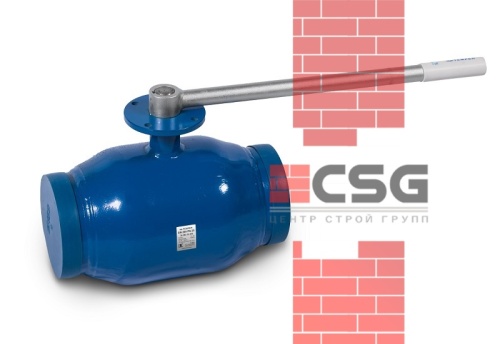 Кран шаровый стальной Ду125 Ру25 под приварку Temper 28220125, DN 125
