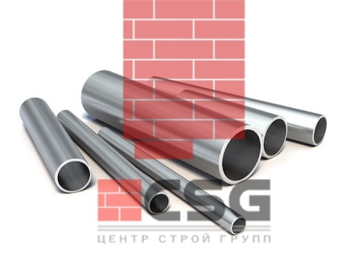 Трубы электросварные оцинкованные 133х4, длина 7,8 м