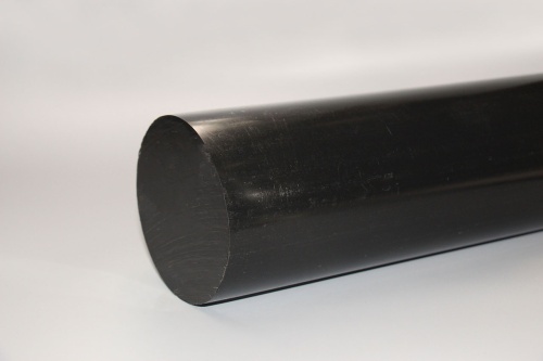 Полиацеталь стержень Ф100 мм ПОМ-С (1000 мм, 12,3 кг) чёрный