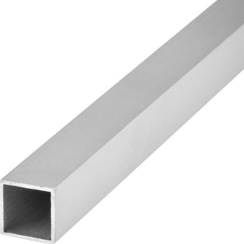 Профиль квадратный алюминиевый 25х25х2, длина 6 м, марка АД31Т1
