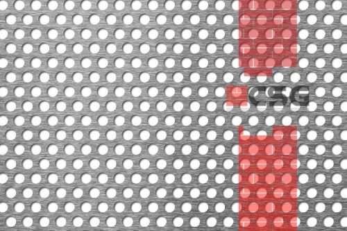 Лист перфорированный 1х1000х2000, марка 08пс,  Rv 6-9